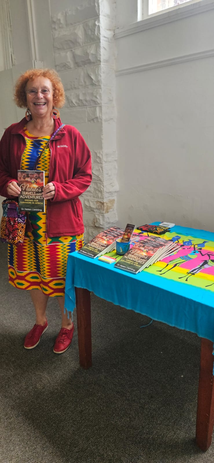 Me at book event