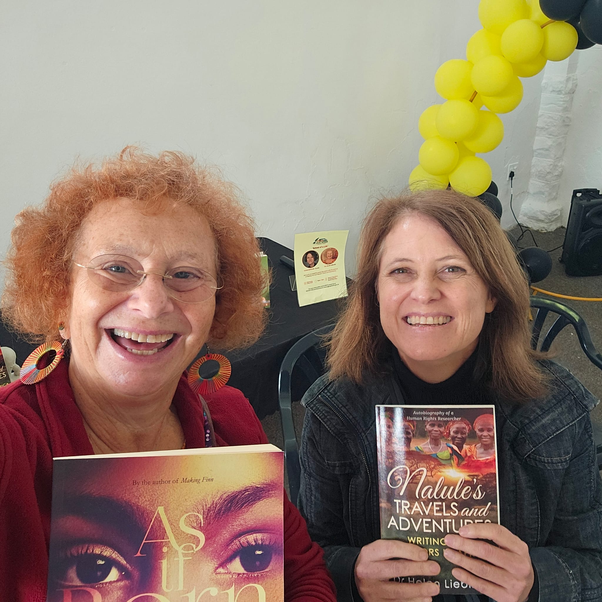 Book signing and swapping with Susan Newham-Blake