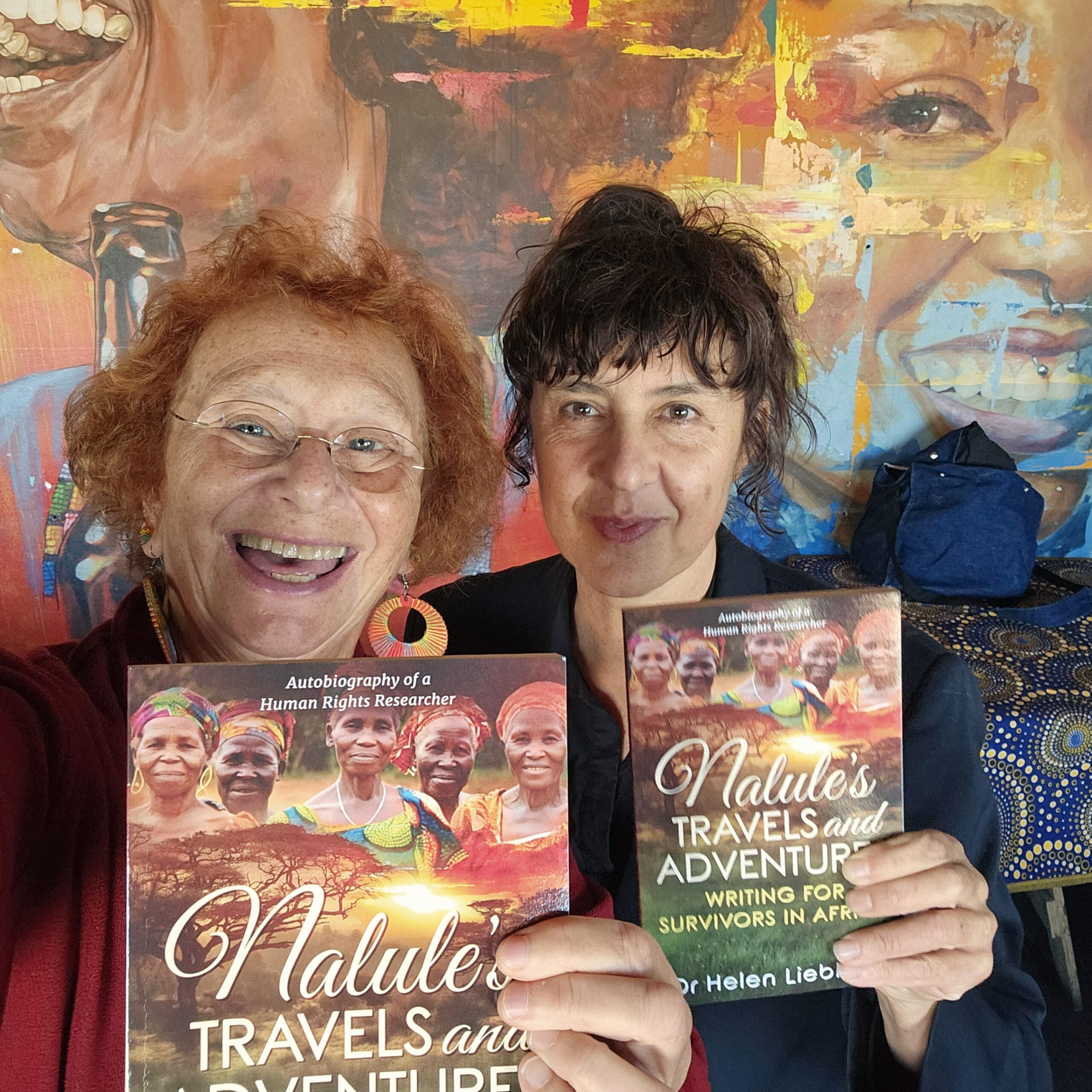 Me with Rita Potenza, Picture Researcher, Cape Town
